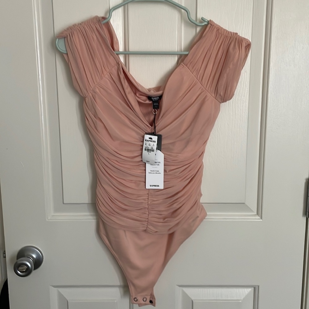 Express Body Contour blush bodysuit